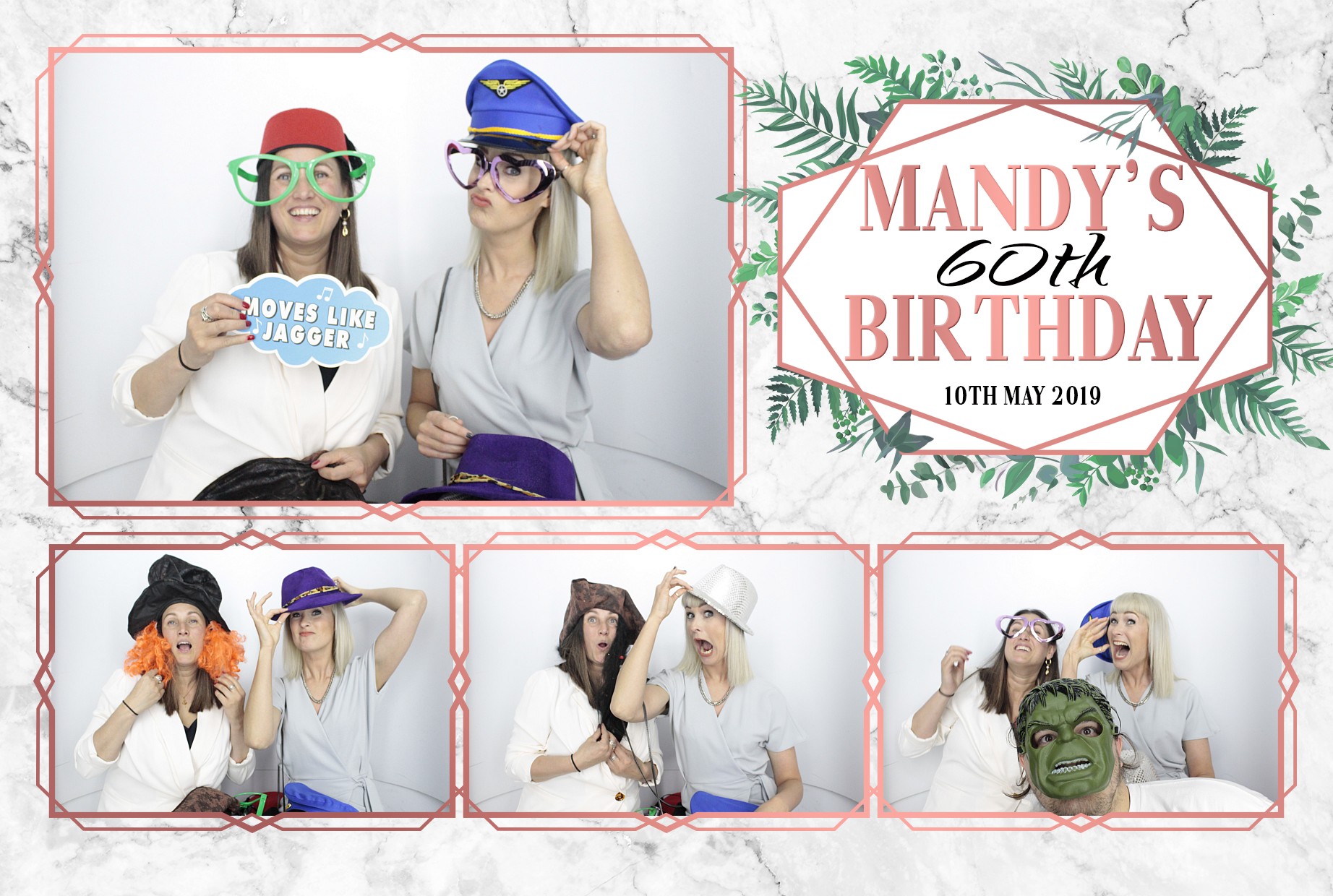 Mandy's 60th  Birthday Party | View more photos from the event at gallery.myphotoboothexperience.co.uk/u/MyPhotoBoothExperienceLtd/Mandys-60th-Birthday-Party